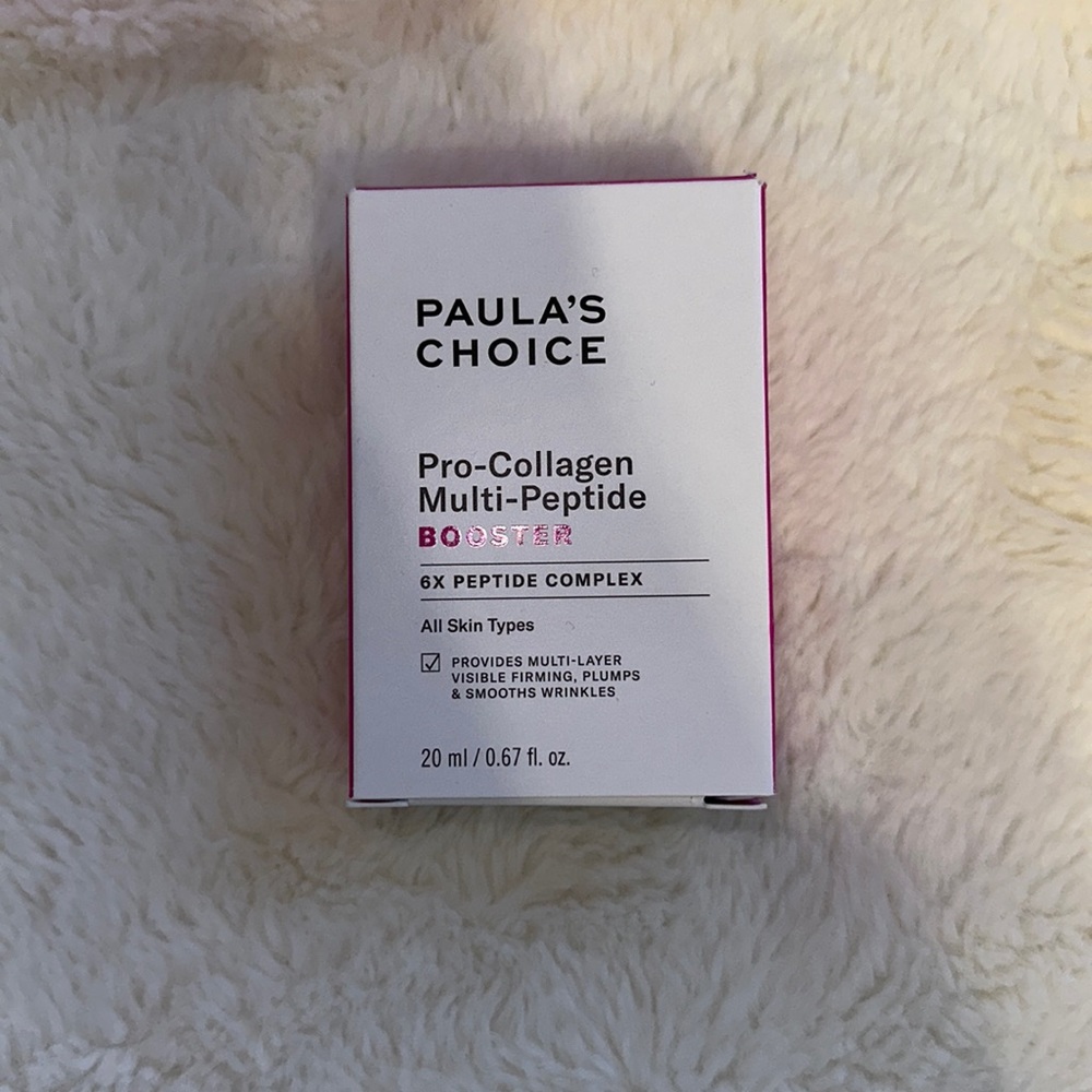 BRAND NEW Paulas choice pro collagen multi peptide booster